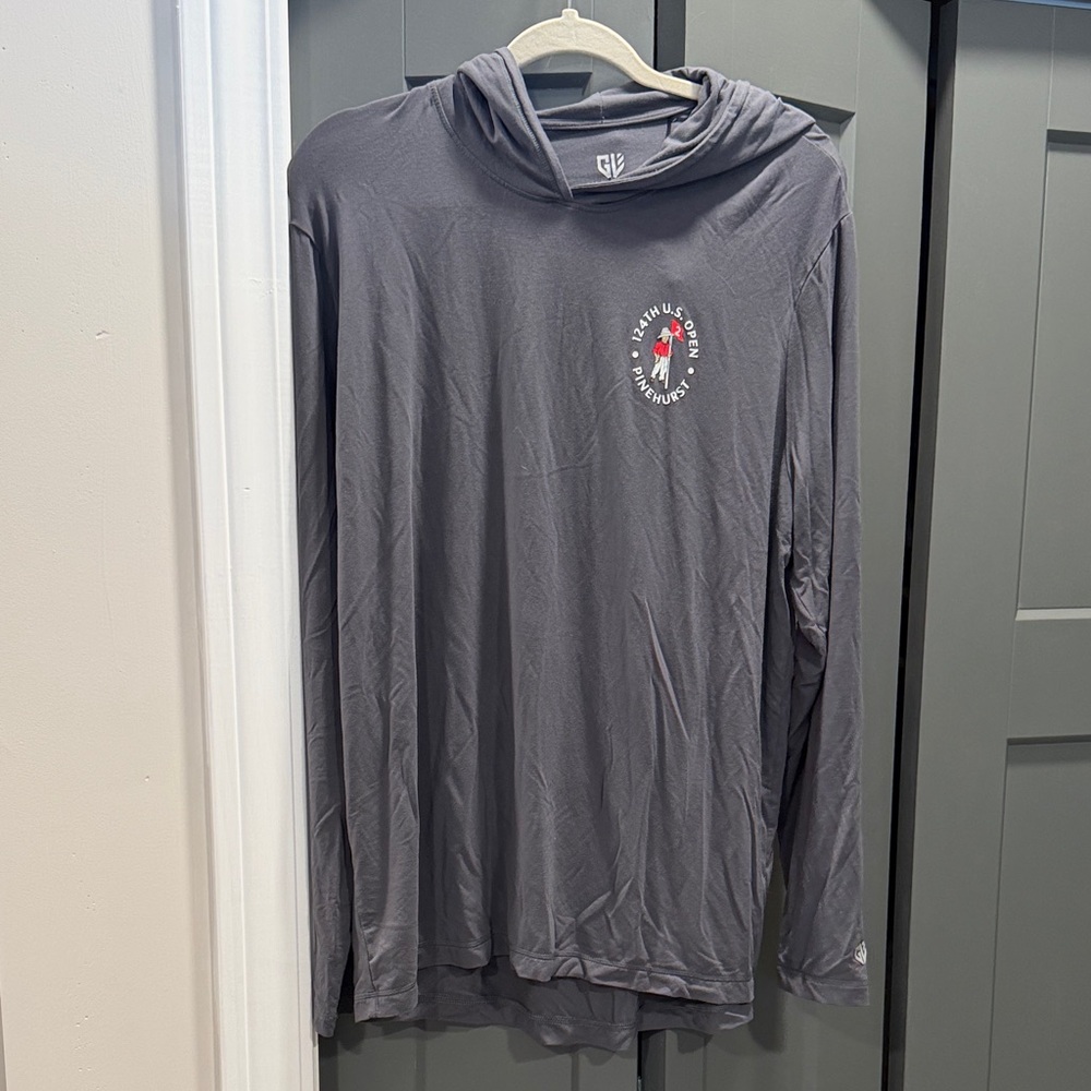 Gray Long Sleeve Hoodie
